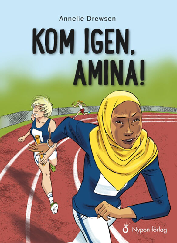 Omslag: Kom igen, Amina!
