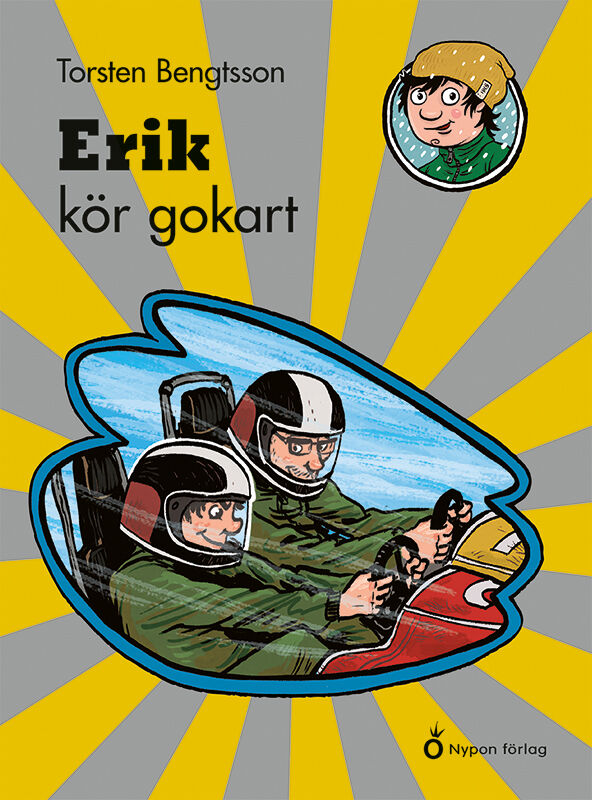Omslag: Erik kör gokart