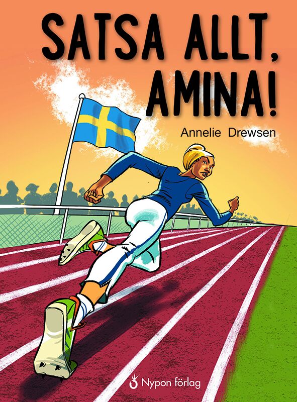 Omslag: Satsa allt, Amina!