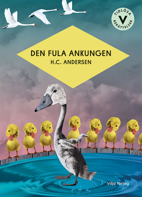 Omslag: Den fula ankungen (lättläst)