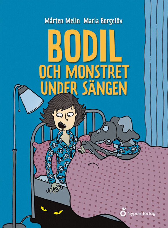 Omslag: Bodil och monstret under sängen