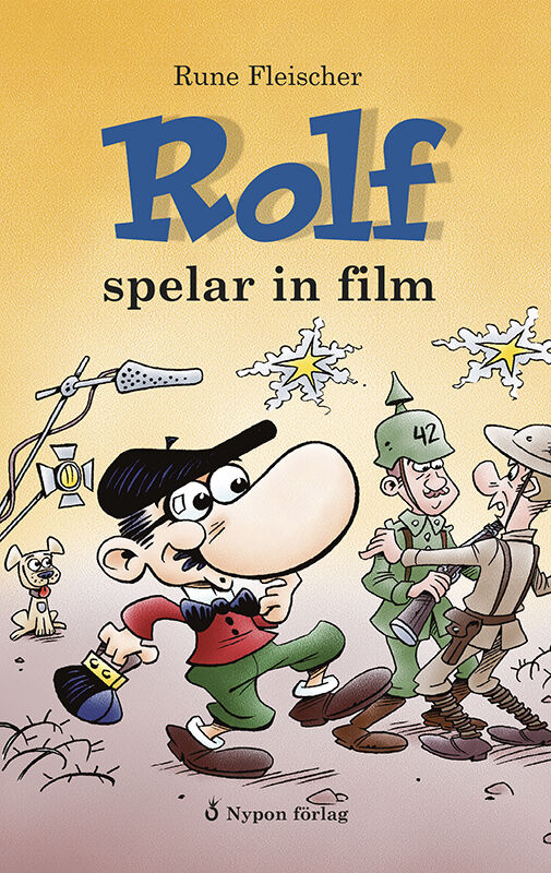 Omslag: Rolf spelar in film