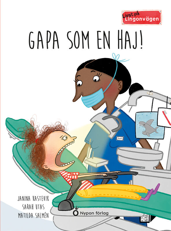 Omslag: Gapa som en haj