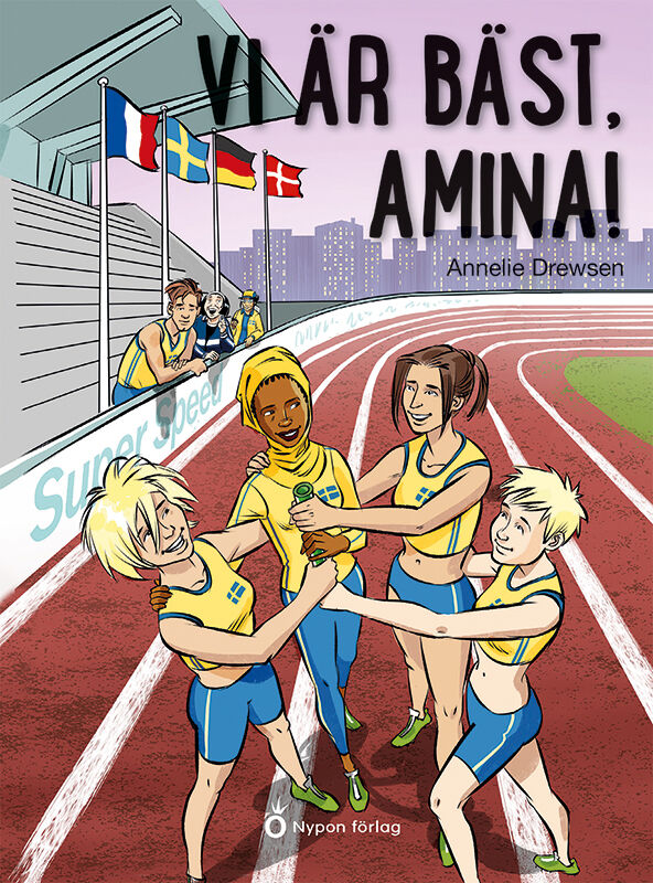 Omslag: Vi är bäst, Amina!