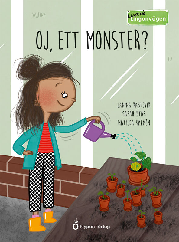Omslag: Oj, ett monster?