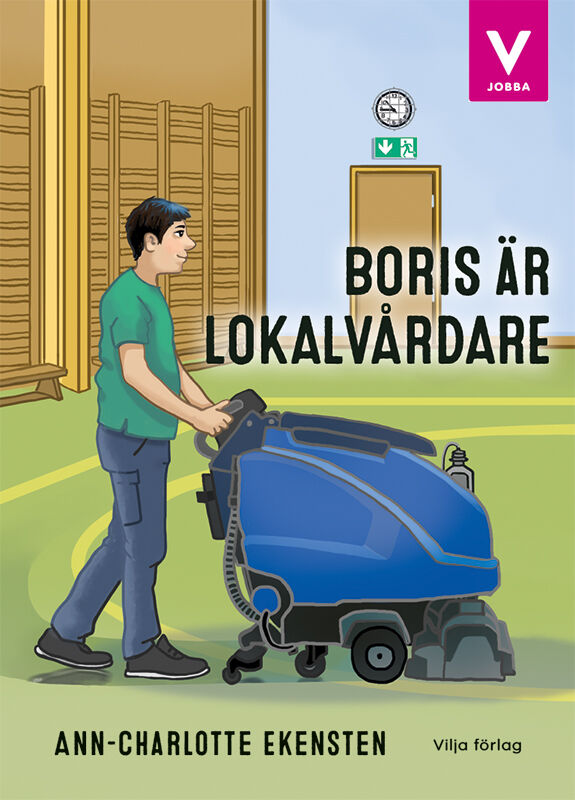 Omslag: Boris är lokalvårdare