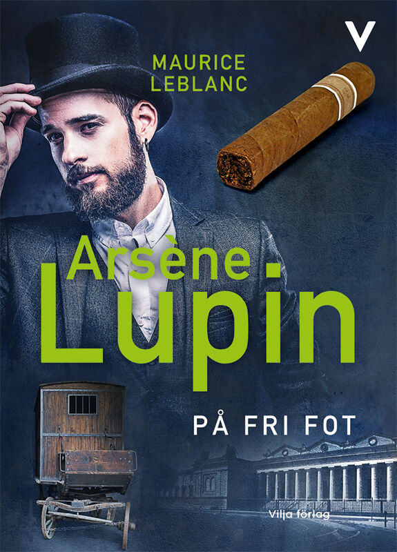Omslag: Arsène Lupin på fri fot