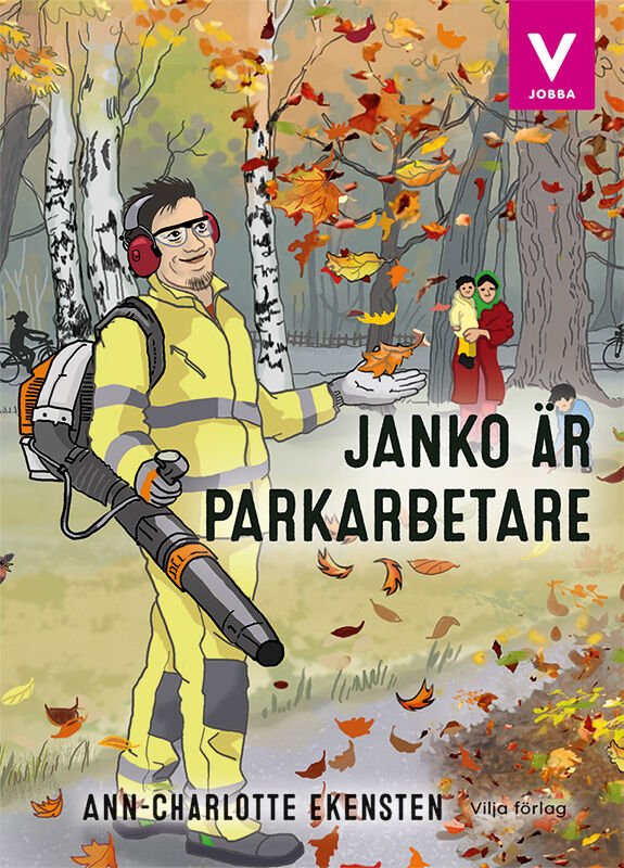 Omslag: Janko är parkarbetare