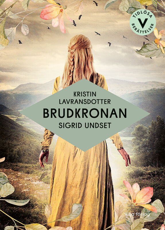 Omslag: Kristin Lavransdotter - Brudkronan (lättläst)