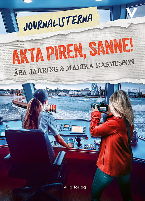 Omslag: Akta piren, Sanne!