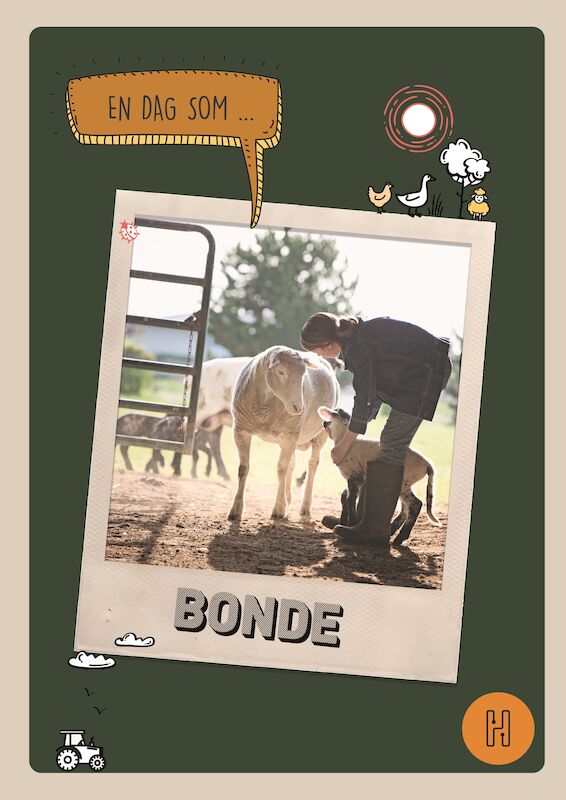 Omslag: En dag som bonde