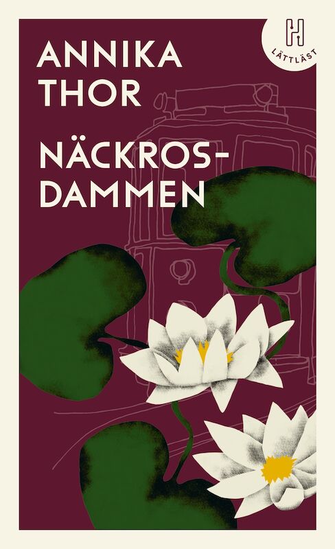 Omslag: Näckrosdammen (lättläst)