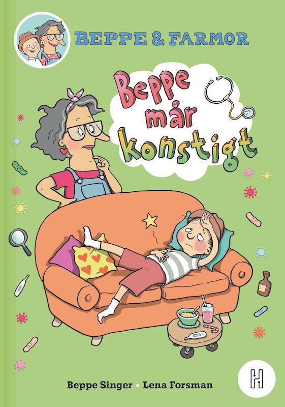 Omslag: Beppe och farmor - Beppe mår konstigt