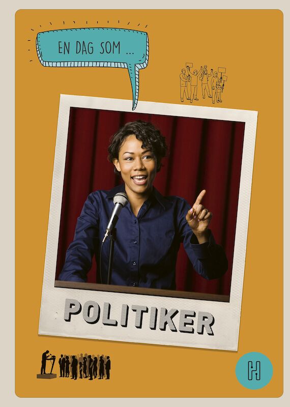 Omslag: En dag som politiker