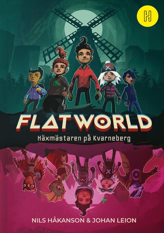 Omslag: Flatworld - Häxmästaren på Kvarneberg