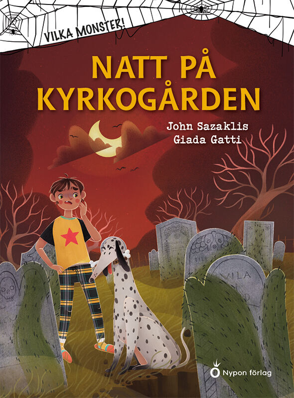 Omslag: Natt på kyrkogården