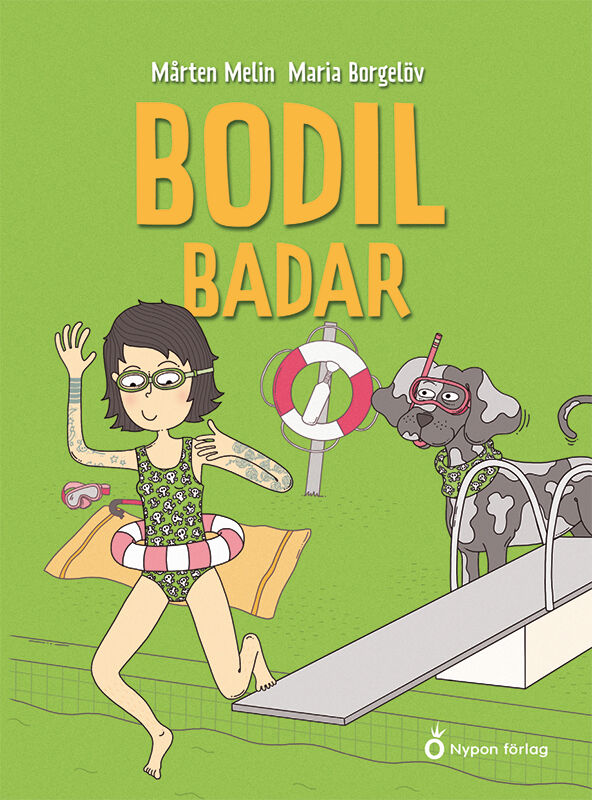 Omslag: Bodil badar
