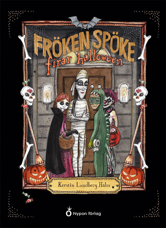 Omslag: Fröken Spöke firar halloween