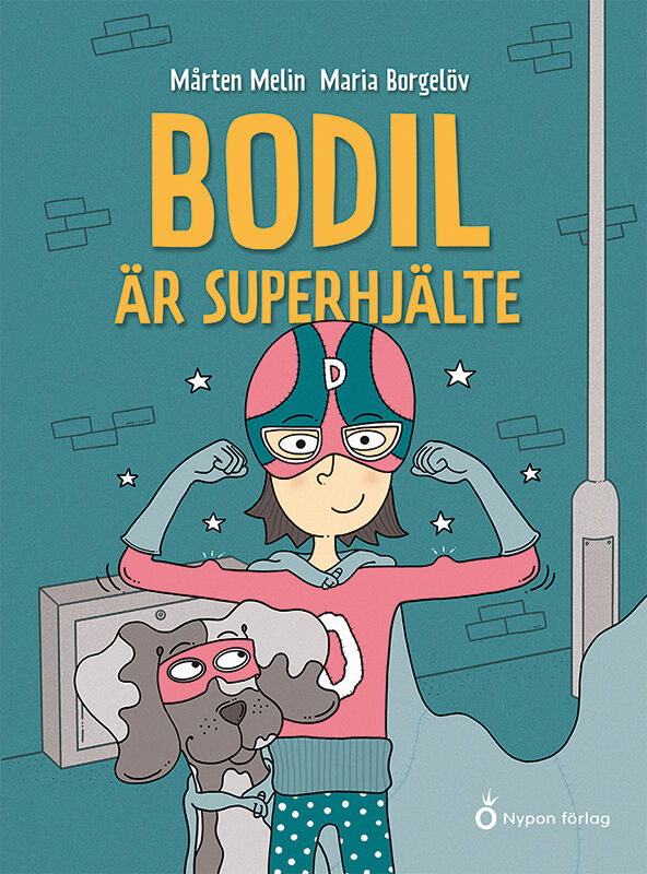 Omslag: Bodil är superhjälte