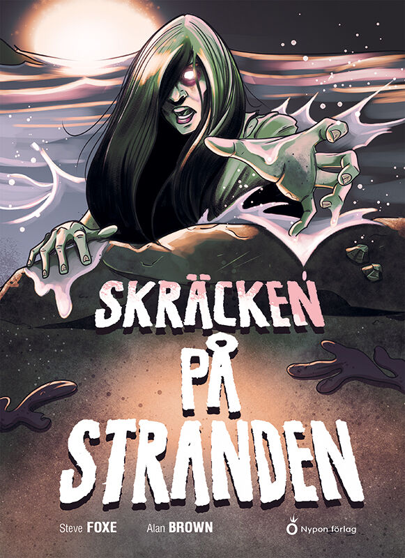 Omslag: Skräcken på stranden
