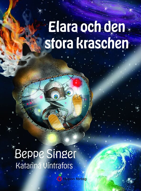 Omslag: Elara och den stora kraschen