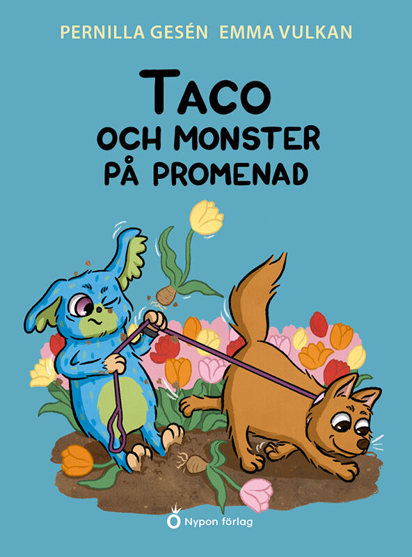 Omslag: Taco och monster på promenad