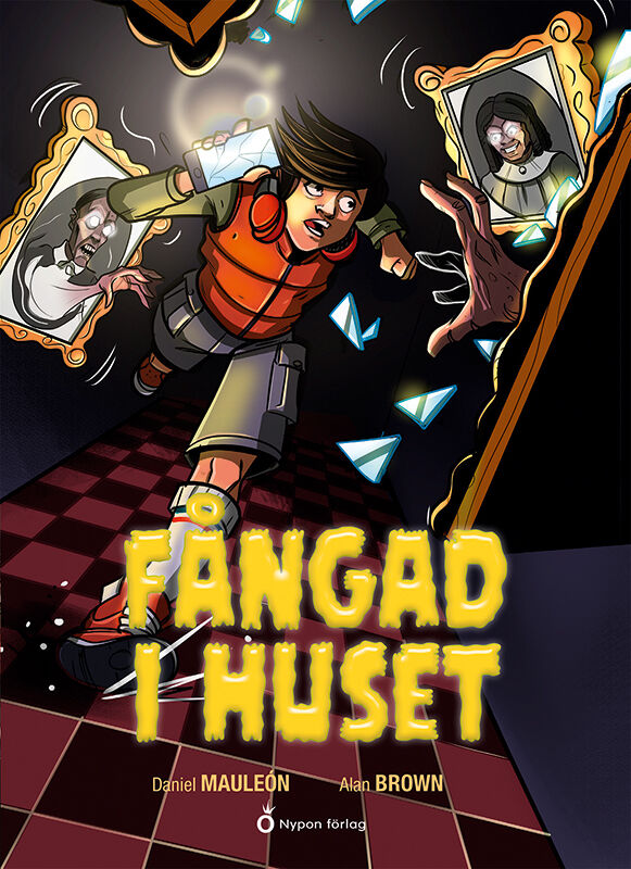 Omslag: Fångad i huset