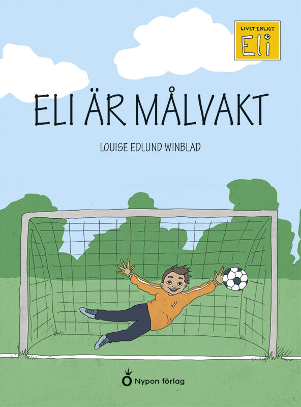 Omslag: Eli är målvakt