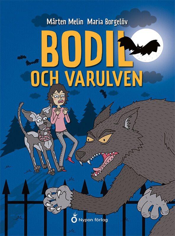 Omslag: Bodil och varulven