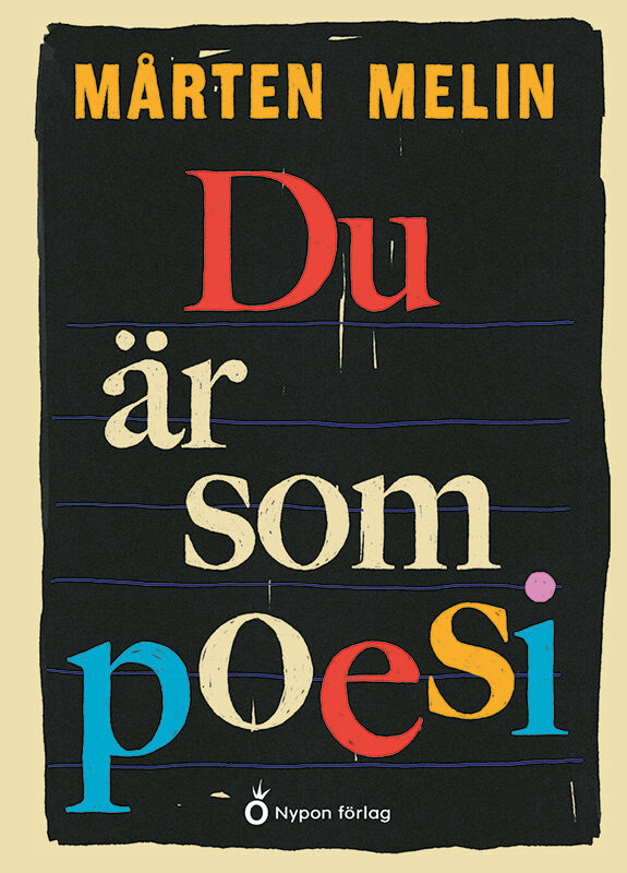 Omslag: Du är som poesi