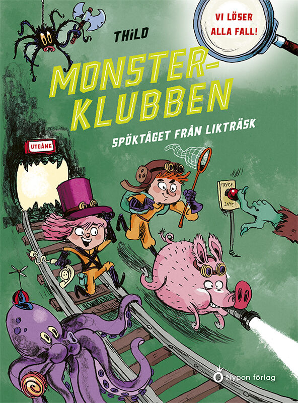 Omslag: Spöktåget från Likträsk