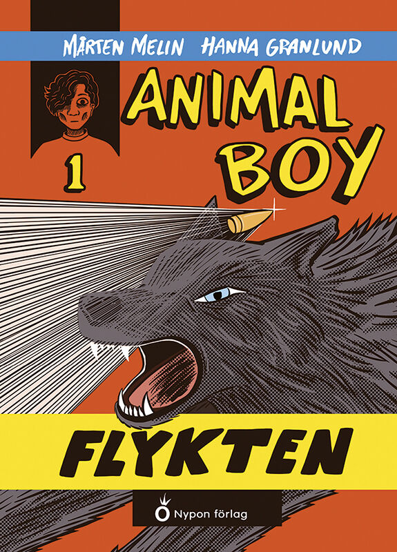 Omslag: Animal boy. Flykten