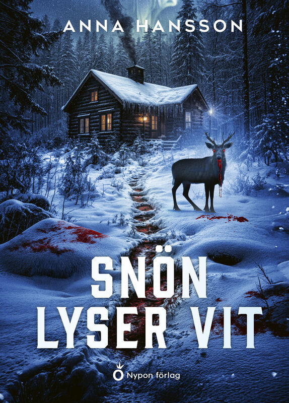 Omslag: Snön lyser vit
