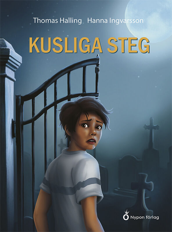 Omslag: Kusliga steg