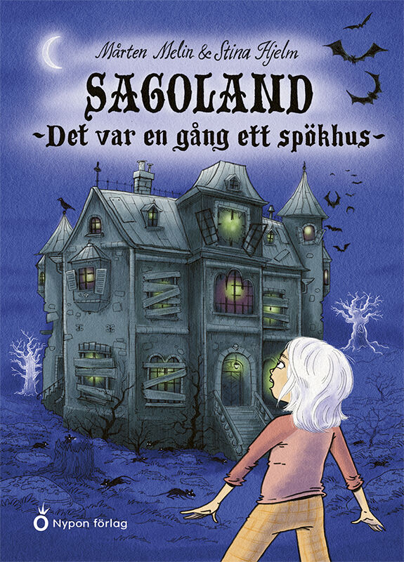 Omslag: Sagoland - Det var en gång ett spökhus