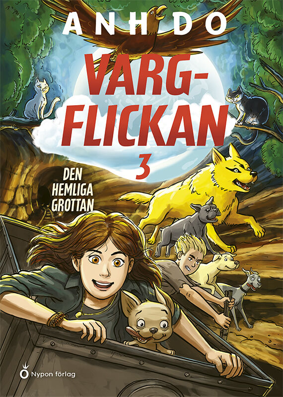 Omslag: Den hemliga grottan