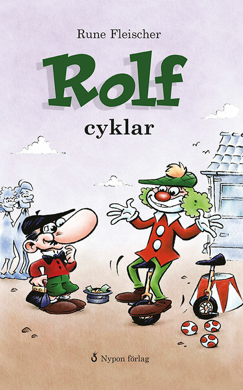 Omslag: Rolf cyklar
