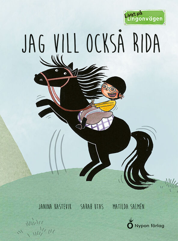 Omslag: Jag vill också rida!
