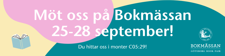 Möt oss på bokmässan