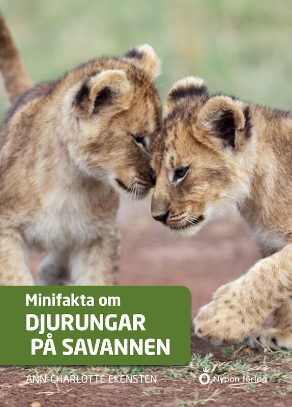 ISBN 9789178254910 Minifakta om djurungar på savannen