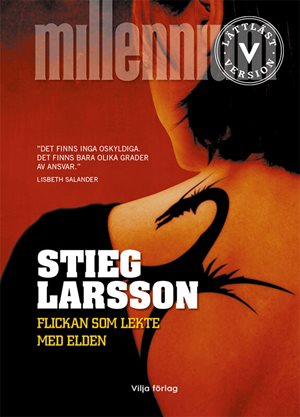 ISBN 9789179494490 Flickan som lekte med elden (lättläst)