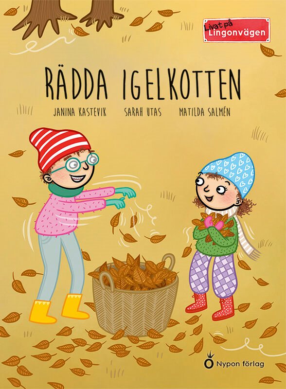 ISBN 9789180775359 Livat på Lingonvägen: Rädda igelkotten