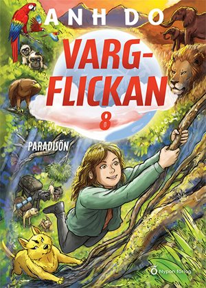ISBN 9789180776349 Vargflickan - Paradisön