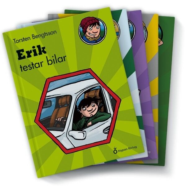 ISBN 9789180778022 Klasspaket Erik (5x3 böcker)