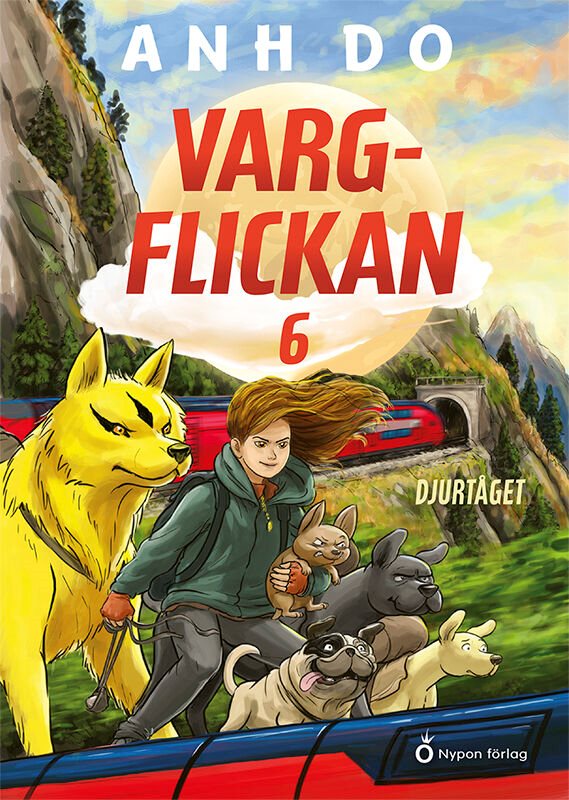 ISBN 9789180778169 Vargflickan - Djurtåget