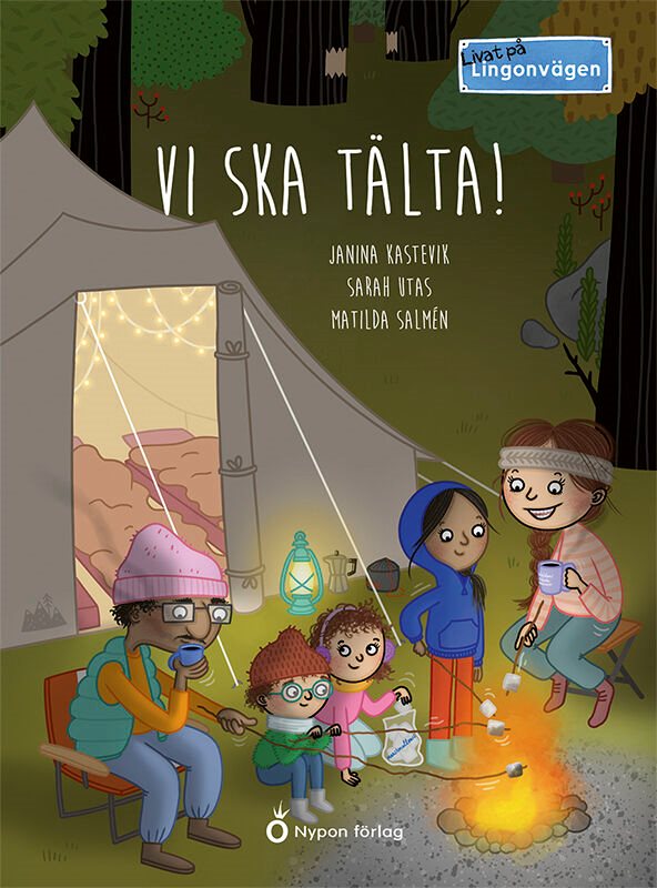ISBN 9789180778589 Livat på Lingonvägen: Vi ska tälta!