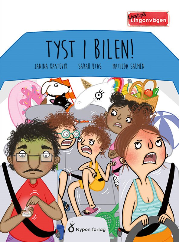 ISBN 9789180780315 Livat på Lingonvägen: Tyst i bilen!