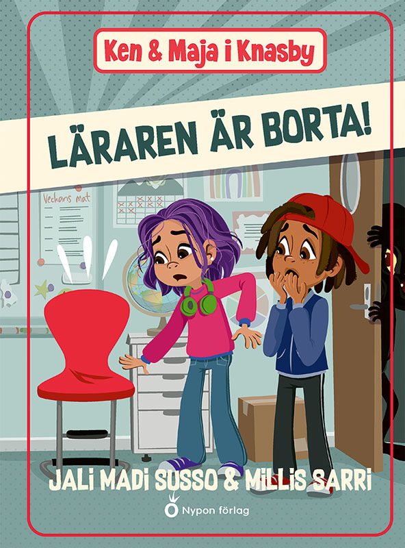 ISBN 9789180780353 Ken och Maja i Knasby - Läraren är borta!