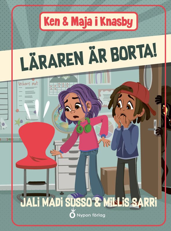 ISBN 9789180780353 Ken och Maja i Knasby - Läraren är borta!