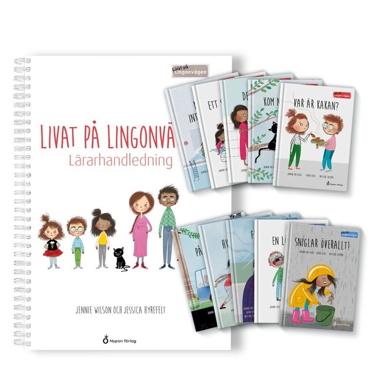 ISBN 9789180780810 Klasspaket Lingonvägen med lärarhandledning